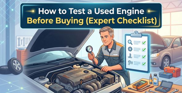 test used engine before buying