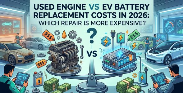 Used Engine vs EV battery