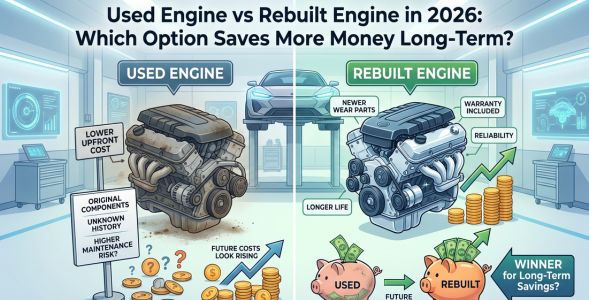 Used Engine vs Rebuilt Engine